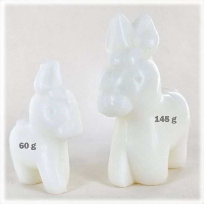 Savon lait d'ânesse bio forme ânesse 145gr 