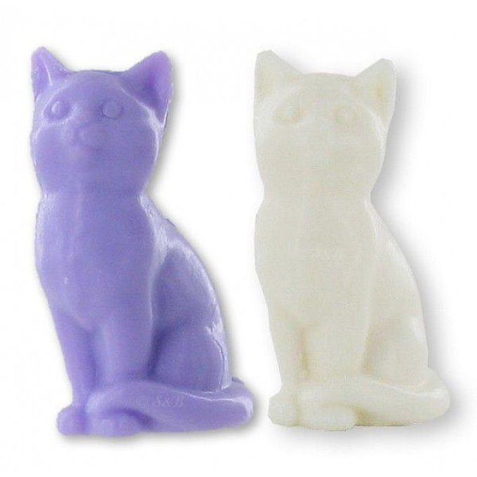 Savons d'invité chat parfum muguet 30gr lot de 12