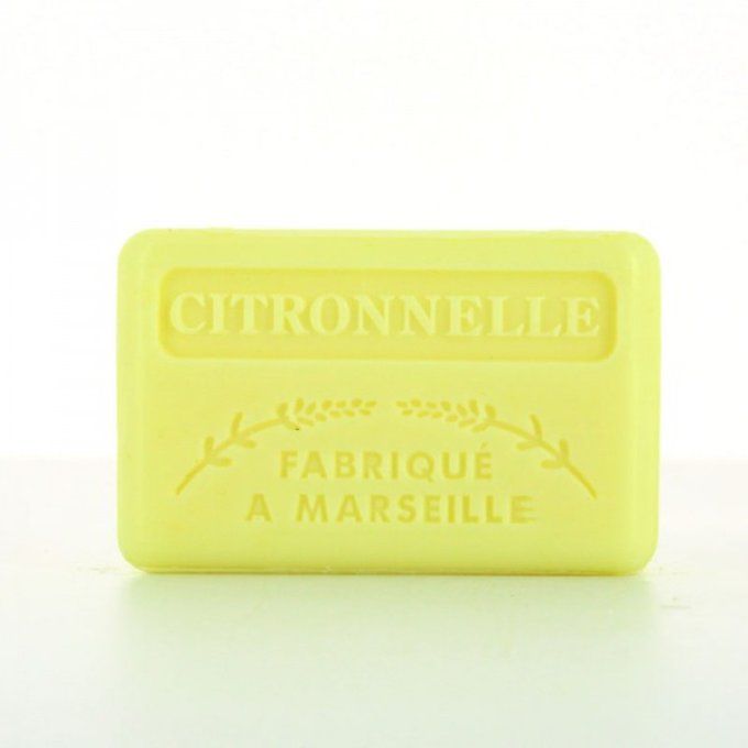 Savonnette Marseillaise citronnelle 125g  