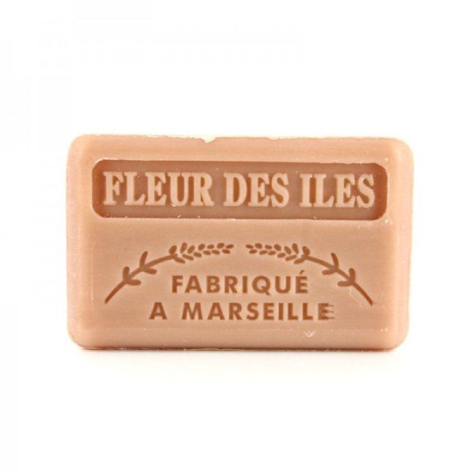 Savonnette Marseillaise fleur des îles 125g 