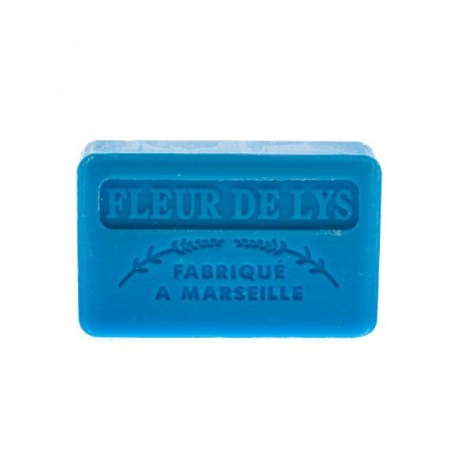 Savonnette Marseillaise fleur de lys 125g