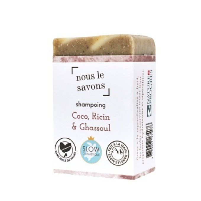 Shampoing solide bio cheveux normaux à gras