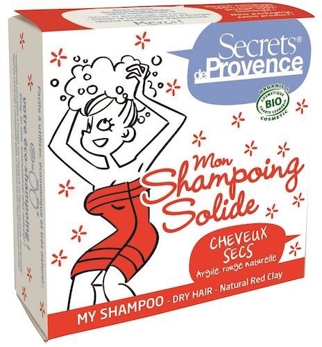 Shampoing solide bio cheveux secs  | Secrets de Provence 